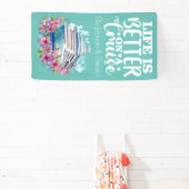 Banderoles La Vie Est Mieux En Croisière (Insitu)