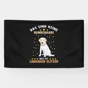 Banderoles Labrador Glitter