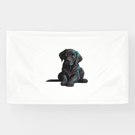 Banderoles Labrador Puppy (Horizontal)