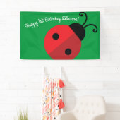 Banderoles Lady Bug Cute Kid's Ladybug Birthday Party (En situation)