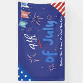 Banderoles Laissez La Liberté Éclater ! (Vertical)