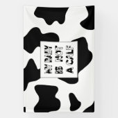 Banderoles Lait de vache (Verticale)