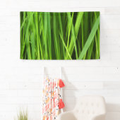 Banderoles Lames d'herbe (En situation)