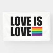 Banderoles L'amour est l'amour (Horizontal)