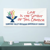 Banderoles L'amour est l'Esprit - TVUC (Salon professionnel)