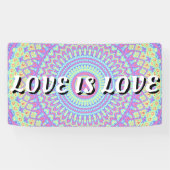 Banderoles L'Amour Est Une Fierté D'Amour (Horizontal)