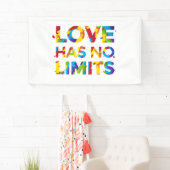 Banderoles L'amour n'a pas de limites (En situation)