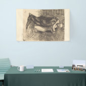 Banderoles L'amour reconnu (par Paul-Albert Besnard) (Salon professionnel)