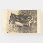Banderoles L'amour reconnu (par Paul-Albert Besnard) (Horizontal)