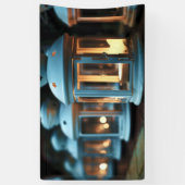 Banderoles Lampes, lanternes et bougies (Vertical)