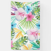 Banderoles L'art des oiseaux tropicaux (Vertical)