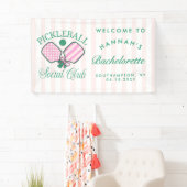 Banderoles Last Swing Before The Ring Pickleball Bach Weekend (En situation)