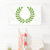 Banderoles Laurel Wreath (Symbole grec ancien) (En situation)