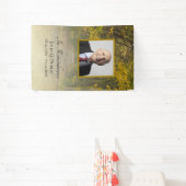 Banderoles L'automne quitte Lane Célébration de la vie funéra (Insitu)