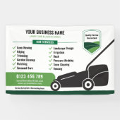 Banderoles Lawn Mowing & Landscaping Business Marketing (Horizontal)