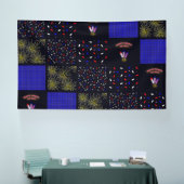 Banderoles Le 4 juillet Patchwork Motif - le 4 juillet (Salon professionnel)