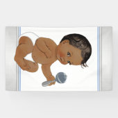 Banderoles Le Baby shower Ethnic Boy (Horizontal)