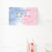 Banderoles Le baseball ou le sexe des arcs révèlent (Insitu)