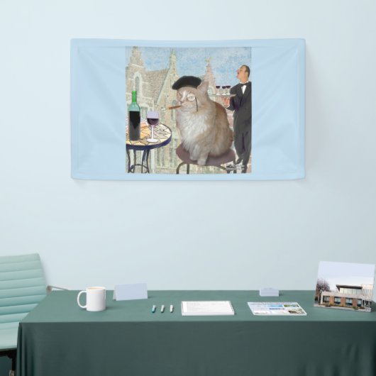 Banderoles Le Cat du Café (Salon professionnel)