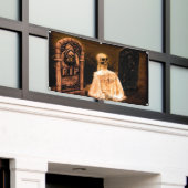 Banderoles Le cimetière d'Halloween (Bâtiment extérieur)