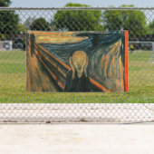 Banderoles Le cri Edvard Munch Art Expressionniste Moderne (En situation)