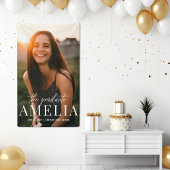 Banderoles Le diplômé | Titre en gras