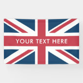 Banderoles Le drapeau britannique Union Jack (Horizontal)