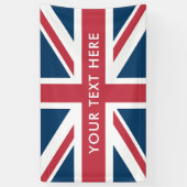 Banderoles Le drapeau britannique Union Jack (Vertical)
