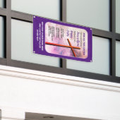 Banderoles LE JÉSUS DE Pâques chrétien EST REMENU (Bâtiment extérieur)