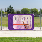 Banderoles LE JÉSUS DE Pâques chrétien EST REMENU (Insitu)