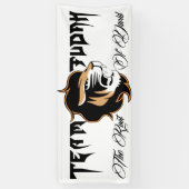 Banderoles Le lion de Judah (Vertical)