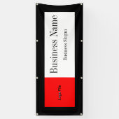 Banderoles Le logo de téléchargement (rouge), couleur de (Vertical)