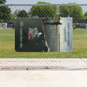 Banderoles Le pêcheur. Bonne pêche (En situation)