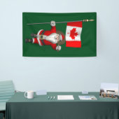 Banderoles Le Père Noël visite le Canada (Salon professionnel)