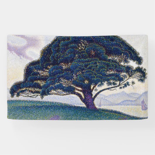 Banderoles Le pin Bonaventure par Paul Signac (Horizontal)