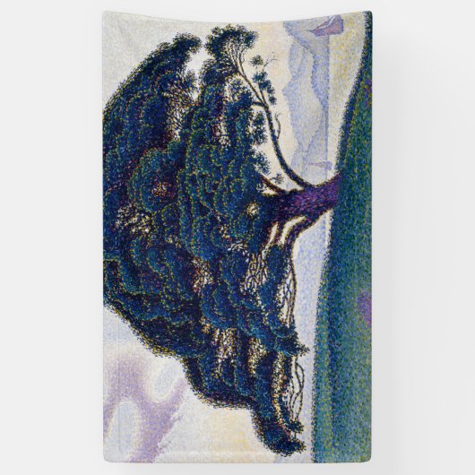 Banderoles Le pin Bonaventure par Paul Signac (Vertical)