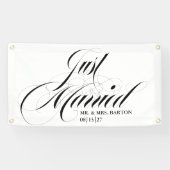 Banderoles Le plus fantaisiste de la ville juste marié banniè (Horizontal)