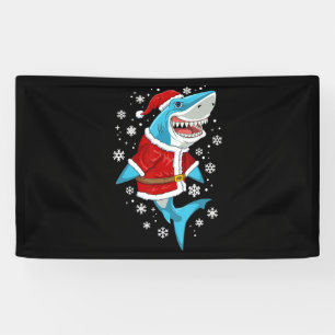 Banderoles Le poison de Shark Christma