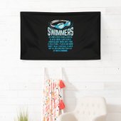 Banderoles Le Poison de Swimming Lover (En situation)