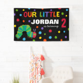 Banderoles Le tableau de naissance de la très gourmande cheni (En situation)