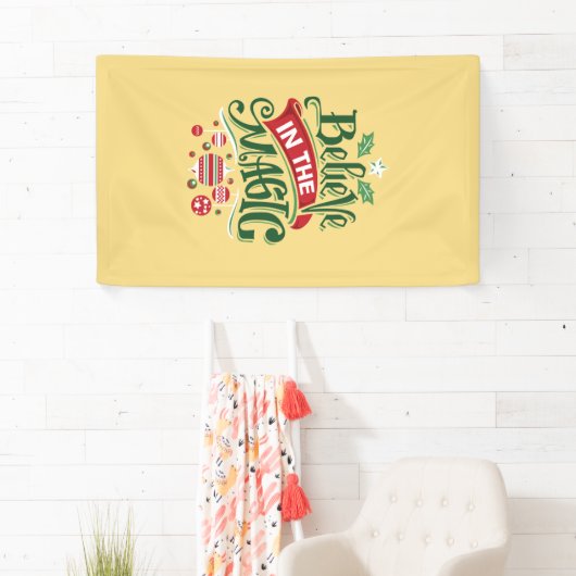 Banderoles Le Typographe du Magic Christmas (En situation)