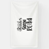 Banderoles Lecture d'art de Reades Game Lire (Vertical)
