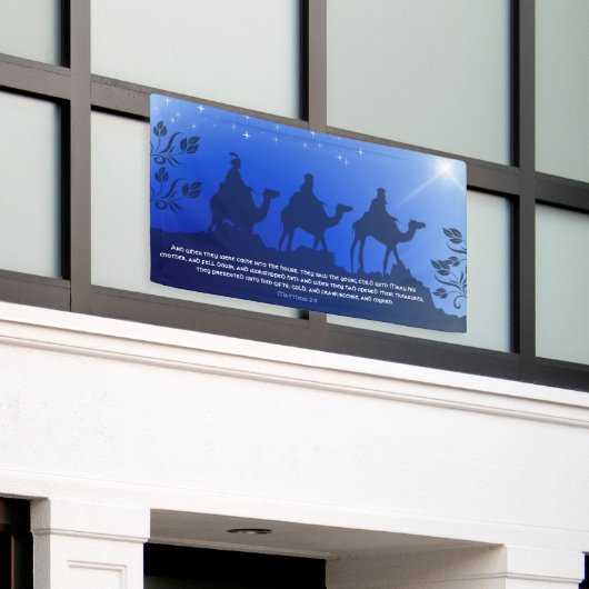 Banderoles L'église de Noël des Trois Sages (Bâtiment extérieur)