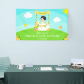 Banderoles Lemonade Black Hair Boy Bienvenue (Salon professionnel)