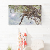 Banderoles Leopard sur un arbre (En situation)