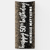 Banderoles Les 50 ans de Black Gold (Vertical)