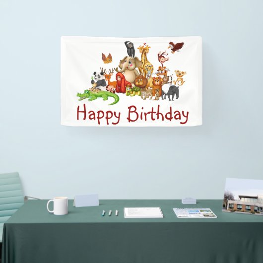 Banderoles Les animaux mignons (Salon professionnel)