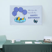 Banderoles Les ballons Coussins de Ferald (Salon professionnel)