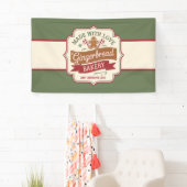 Banderoles Les biscuits de Noël tartes aux vendeurs de gâteau (En situation)