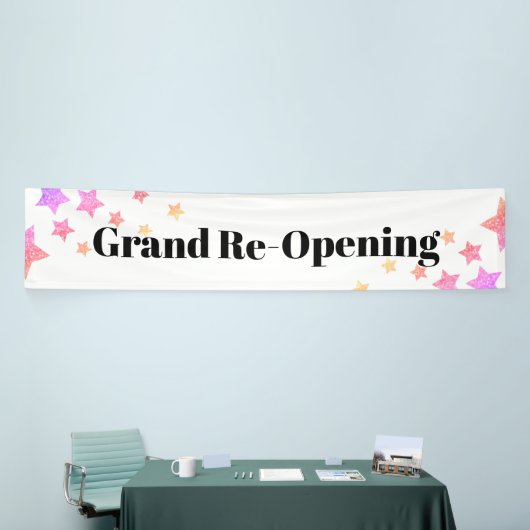 Banderoles Les étoiles de la Parties scintillant arc-en-ciel (Salon professionnel)